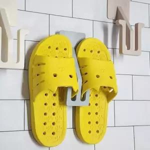 튼튼한 욕실 깔끔한실내화걸이 정리정돈 수납 화장 실내화보관대 실내화수납대 (WE40556)