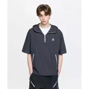 엠엘비 MLB 고프코어 반팔 아노락 NY D.Charcoal Grey 289009