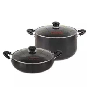 찌개냄비 키친아트 쥬노블랙 경질냄비 + 전골26cm 곰솥28cm