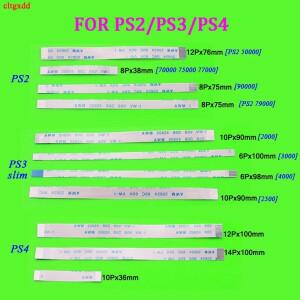 Cltgxdd 리본 케이블 스위치 수리 플랫 부품 와이어링 PS2 PS3 PS4 2000 30000 리셋 10-100개