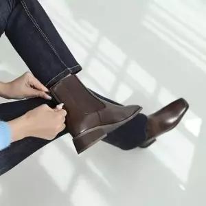 앵클삭스부츠 밴딩 경량 신발 데일리 슈즈 여자 앵글 숏부츠