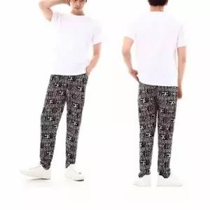 ( )남성용 9부 아이스 쿨바지 FREE 이집트 여행휴가바지 잠옷바지 남자여름바지