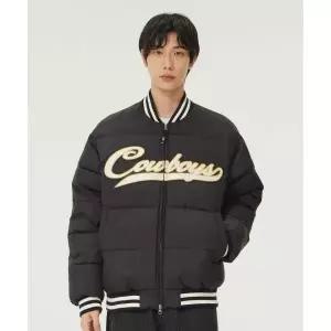 매장정품 리 LEE 패딩 스타디움 점퍼 블랙 LE2404JK21BK 736616