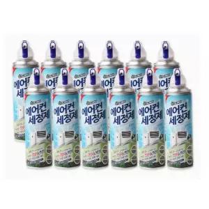 산도깨비 에어컨세정제 330ml 12개입 에어컨청소