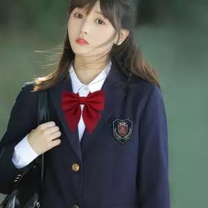 옛날교복 반팔 일본 프레 복 졸업사진옷 교복