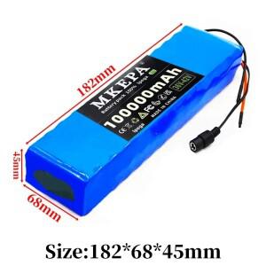 MKEPA 전기 스쿠터 리튬 배터리 36V 100000mAh 500W 10S2P
