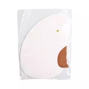 [하프클럽/]유니아트 종이 조개부채 B 21x28cm 색칠하기 캐릭터부채 (10개입)