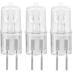 3팩 - 아로마 나이트 라이트 G5.3 할로겐 전구 35와트, 2핀, 110-120볼트, 향이 나는 램프 타르트/오일 워머 교체