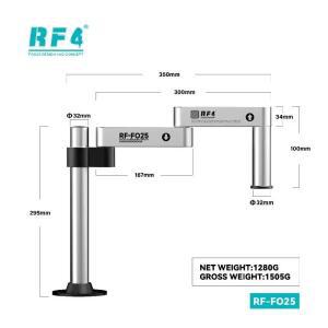 RF4 RF-FO24/FO25/FO26현미경 스윙 암 스탠드 범용  접이식 조절식 고정 리프팅 금속 브래킷