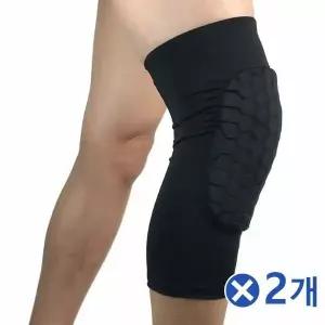 TBZ 벌집블럭 쿠션 무릎 보호대 블랙 1p-XLx2개 관절보호
