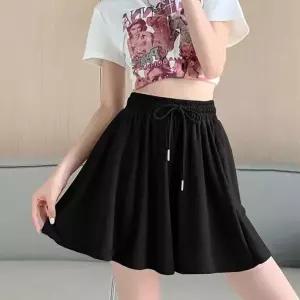 치마반바지 밴딩 플레어 치마 반바지 2color