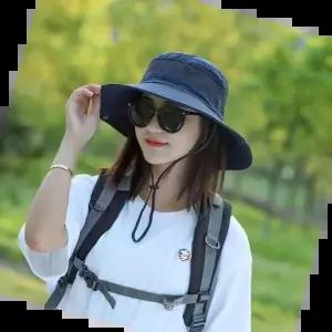 벙거지모자 여성용 메쉬 정글모자 / 등산 야외