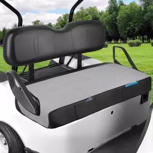 iLSKW 골프 카트 시트 커버 담요 핏 클럽 자동차 선례/DS 2000UP EZGO TXT/RXV 앞좌석 쿠션 타월 사계절