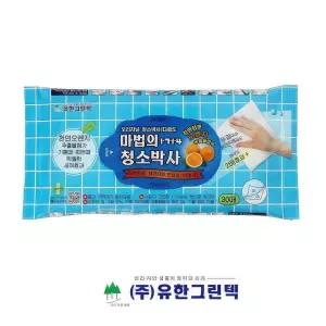 청소박사 찌든때 기름때 제거 세정 티슈 청소 물티슈 30P 얼룩 세정제
