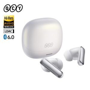 QCY HT21 무선 이어폰 멜로버드 N65 -60dB AI 어댑티브 ANC 이어버드 블루투스 6.0 LDAC 하이 레졸루션 오
