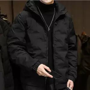 후드 남성 패턴 파카 가을 겨울 경량 점퍼 패딩