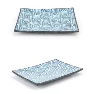 과일접시 멜라민 스끼다시 초밥 사시미 일식 접시 36x25cm 4호