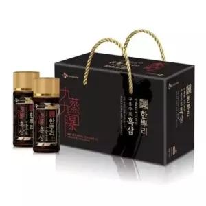 홍삼 건강음료 CJ 한뿌리 흑삼 x 10병 100ml