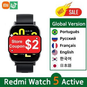 Xiaomi Redmi Watch 5 액티브 글로벌 버전 Smartwatch 2'' 디스플레이 블루투스 통화 470mAh 배터리 18일 1
