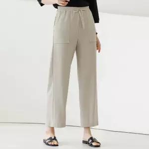 [데드라](99size)레이밴딩일자팬츠 PTE3006
