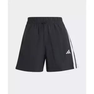 아디다스 ADIDAS 에센셜 3-스트라이프 라이프스타일 우븐 숏 팬츠 - 블랙:화이트 JE1309 334902