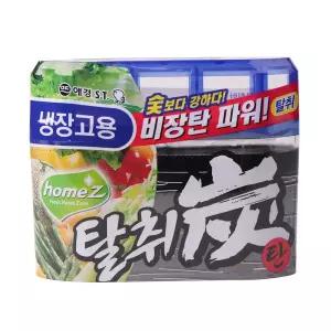 냉장고 용 숯 탈취 제 중소형 140g 탄 냄새탈