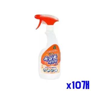 물때 찌든때 욕실용 세정제 650ml x10개 청소세제