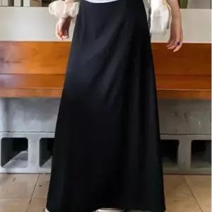 여성 밴딩 A라인 롱스커트 데일리 긴치마