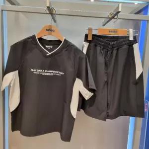 에스핏 HC22 배색 5부세트 쥬니어여름 배색 5부반바지세트 sjz304mftr02