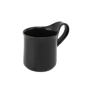 제로재팬 도자기 머그잔 블랙 300ml 도자기컵 커피컵 (WAD3943)