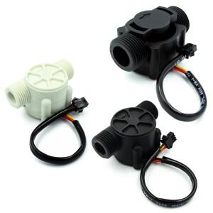 물흐름 센서 유량계 홀 4/6 포인트 G1/2/3/4 제어 1-30L/min 2.0MPa YF-S201 FS300A