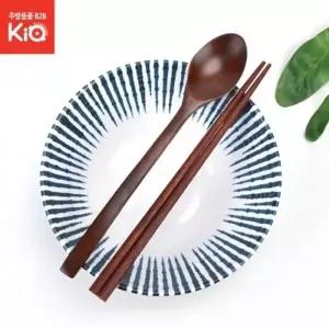 옻칠 수저 세트 나무 수저 숟가락 젓가락 주방 식기 숟가락 젓가락 주방 (W34D589)