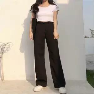 셀럽하우스 여름 여자팬츠 캐주얼 바지 일자핏 정장 슬랙스