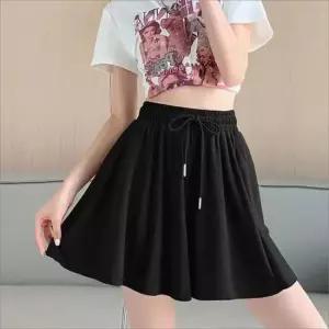 셀럽하우스 치마바지 플레어 여자 2컬러 반바지 치마반바지 밴딩 여름