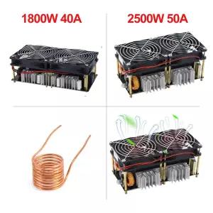 유도 가열 보드 고주파 저전압 플라이백 드라이버 히터 테슬라 코일 2500W 50A DC 12-48V ZVS 전원 공급 장