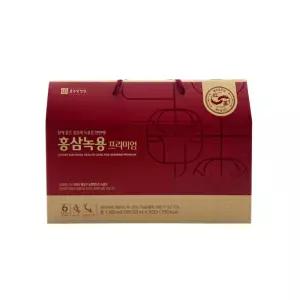 종근당건강 홍삼녹용 프리미엄 50ml 30포 1박스