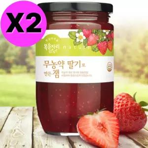 복음자리 딸기잼 500g X 2개 선물 브런치 간식 토스트 BNS
