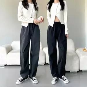 셀럽하우스 옆 바지 편한 라인 팬츠 밴딩 조거팬츠 바스락 여름