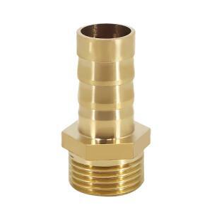 6mm 8 10 12 13 14 16 19mm OD 호스 바브 M16x2 M18x1.5 M20 M22x1.5 미터법 수나사 황동 파이프 피팅 커플