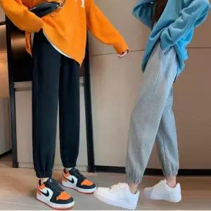 여성 겨울 부드러운 기모 허리밴딩 캐주얼 조거 팬츠 겨울바지 여성겨울바지