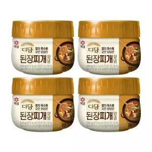 [하프클럽/CJ제일제당]백설 다담 된장찌개양념 530g x4개