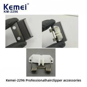 Kemei KM-2296  헤어 클리퍼 교체용 부품  스프링 플라스틱 블레이드 커팅 헤드