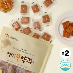 김규흔 한과 명인 꿀약과 파우치형 500g X 2봉지