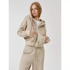 후아유 California Dyed 크롭 Hood Zip-up WHMZF4931F 494161