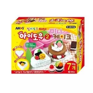 [룽스_66]아모스 아이도우 컬러점토 미니케이크만들기