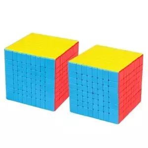 MOYU Speedcube Meilong 매직 큐브 스티커없는 4x4 5x5 6x6 7x7 8x8 속도 퍼즐 장난감 선물