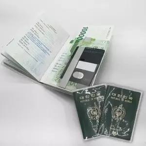 고품질 투명 여권 케이스 커버 2P LM-0186 여권커버 (WD1B2A8)