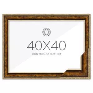 패브릭형 보호필름-스티커판 보석십자수 액자 40x40