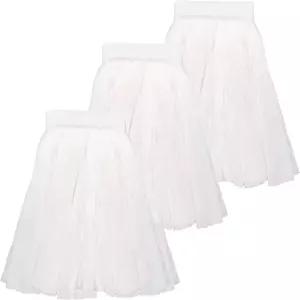 KLEEN 핸들러 일회용 산업용 걸레 머리 교체 부직포 컷 끝 바닥 청소 습식 리필 3팩