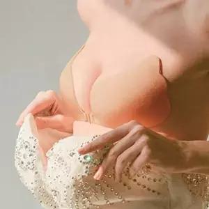 웨딩 촬영 브라 누브라 속옷 4size/오프숄더 누디 뽕-WD5C3AF